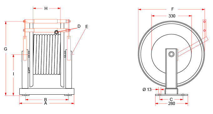 Dimensioned drawing BT 6.25.13